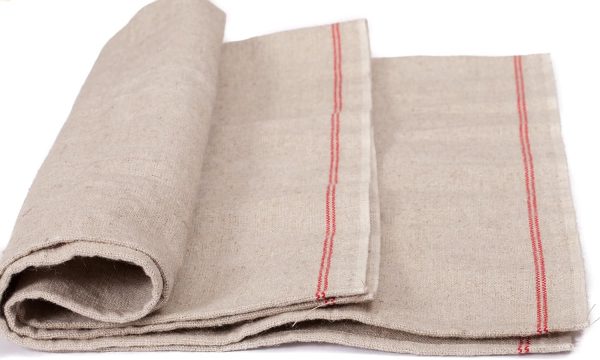Saint Germain Bakery Premium Professional Bakers Extra Large Couche 35"x26" from France - Heavy Duty Proofing Cloth 100% Natural Flax Linen - Image 3